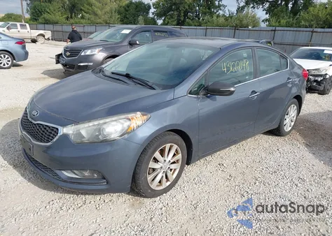 2014 Kia Forte Ex from USA, damaged, VIN KNAFX4A80E5210557